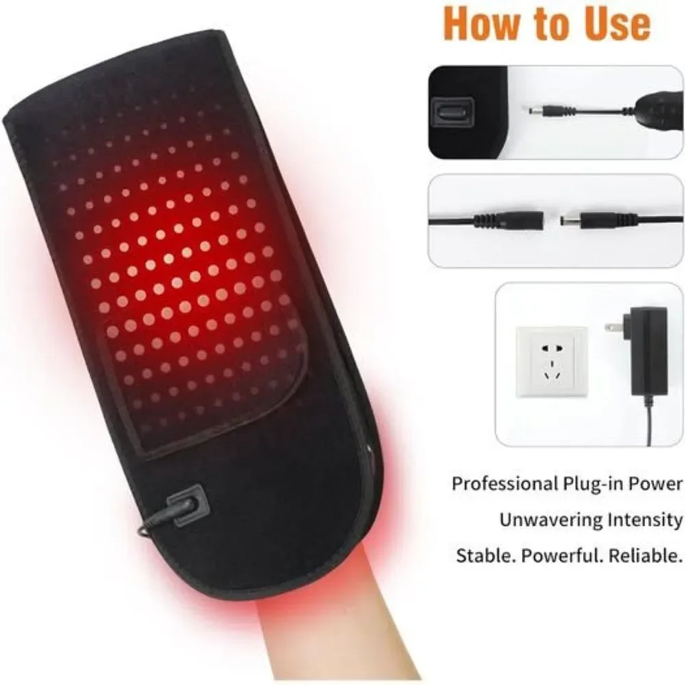 150 LED Red & Near-Infrared Light Glove + Flexible Body Wrap